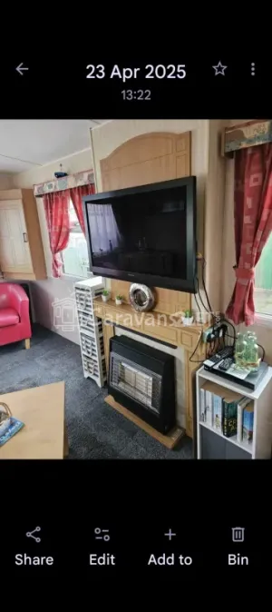 Ged’s Seaside Retreat at Sealands Caravan Park, Skegness