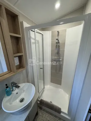 Vogue Lodge at Seton Sands at Seton Sands Caravan Park, Prestonpans