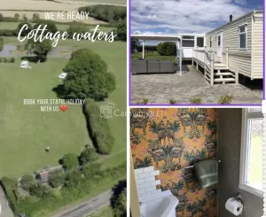 Cottage-Waters countryside caravan at Cottage - waters, Alford